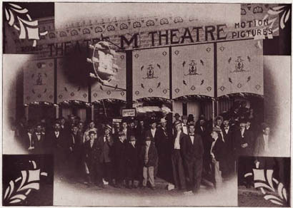 1. Long Gone: The M Theater operated from 1909 to 1914 at 8-10 N. Ninth St. and had 400 seats. Across the street was The Elite, which opened in 1908 a few doors from The Star. Photo courtesy Historical Society