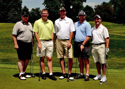 Dick Kistner, John Anderson, Chad Moeller, Weyen Burnam and Eric Slater