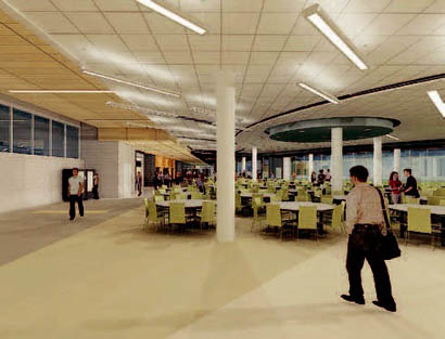 Commons in the proposed high school