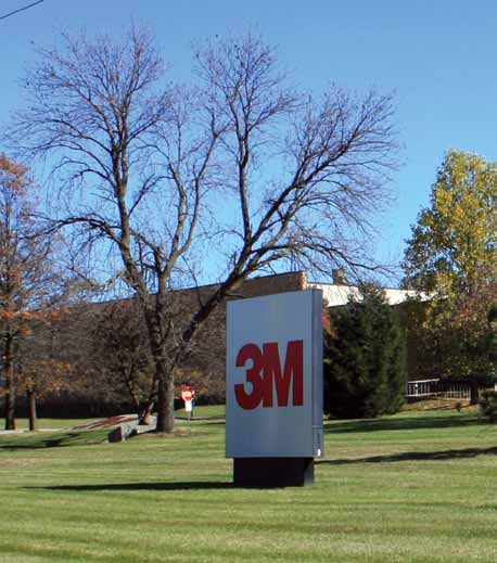The 3M plant on Route B is set for expansion with renewable energy technology.