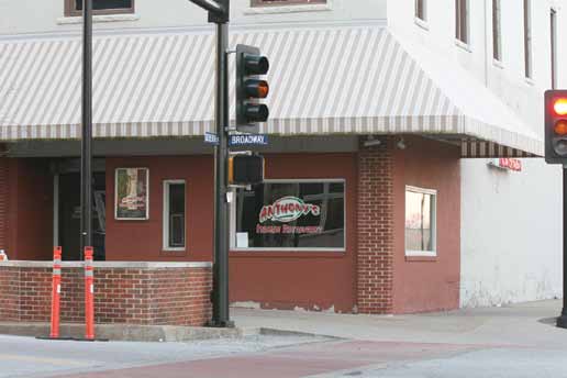Anthony's Pizza and Pasta opened in the building formerly housing Felini Restaurant, on 700 E. Broadway.