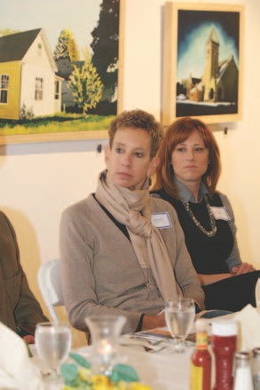 Mary Kroening, left, and Carrie Gartner