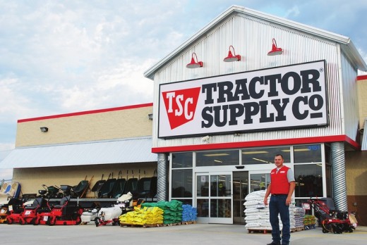 Tractor Supply Company store manager Jeremiah Wade stands outside of the new store on Paris Road. 