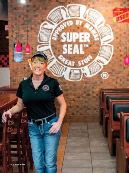 Amy Monahan, franchise owner of Jimmy John's Gourmet Sandwiches