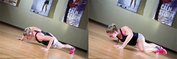 Crawl Pushup