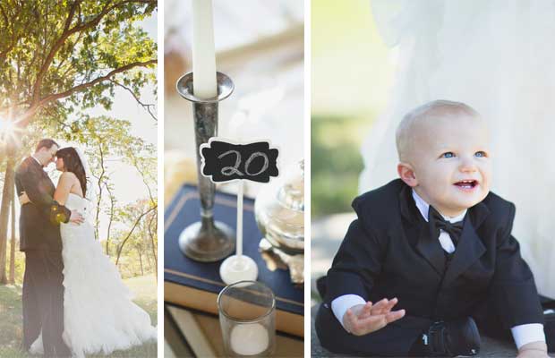 Canine Wedding Collage