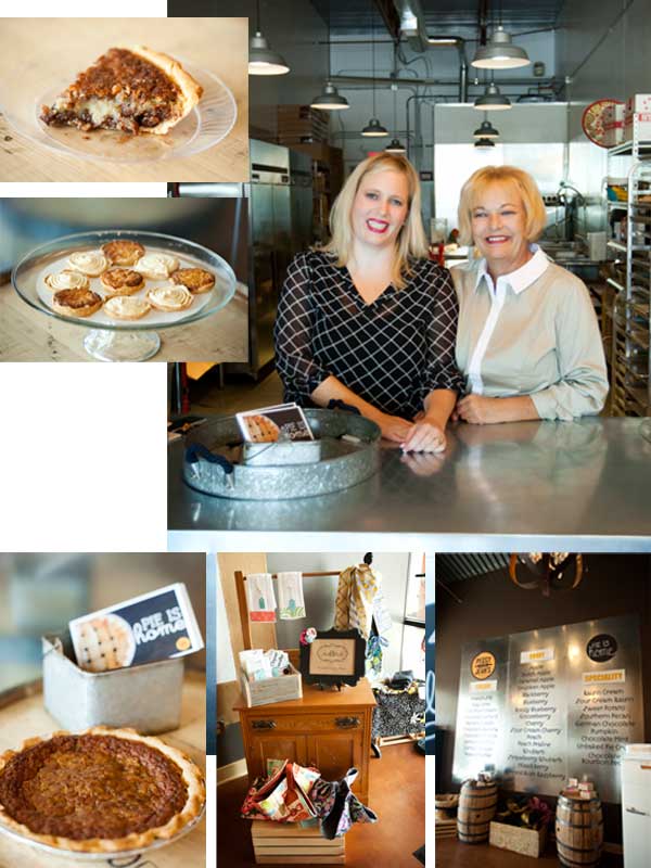 Rebecca Miller and Jeanne Plumley of  Peggy Jeans Pies