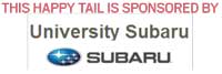 Sponsored by University Subaru