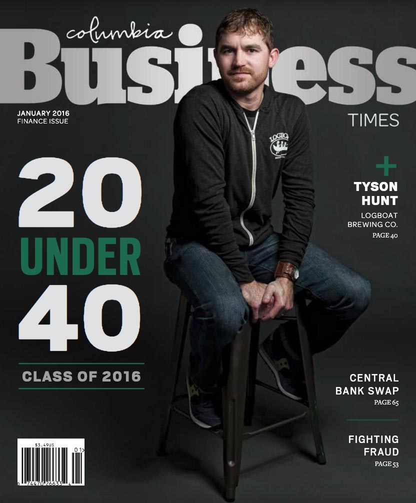 Columbia Business Times — January 2016 Cover