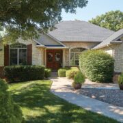 Exterior shot of the Coleman house