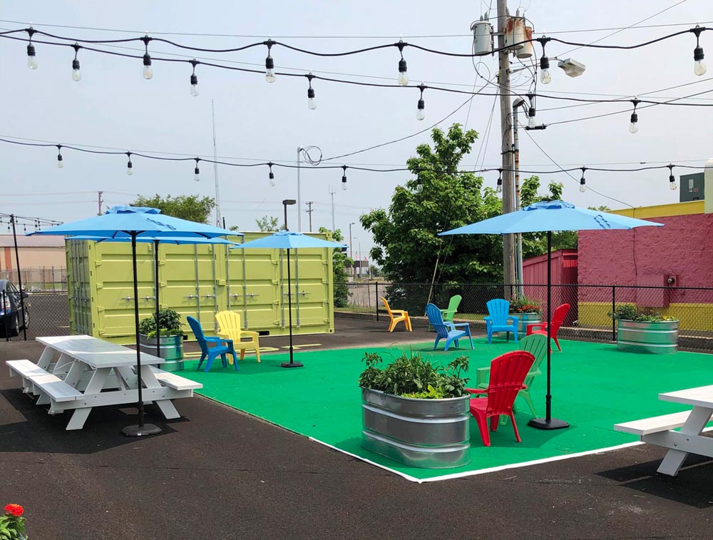 Community Pop-Up Park in Columbia, MO