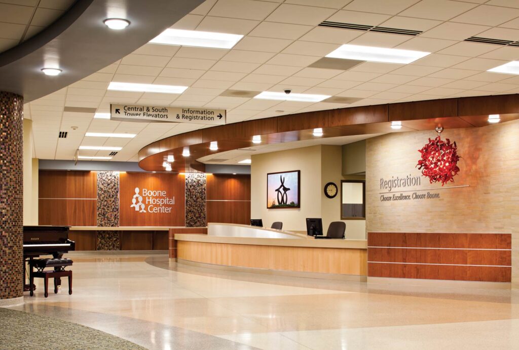 Boone Hospital Center lobby