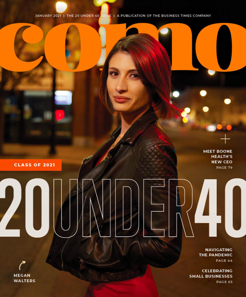 January 2021 COMO Magazine Cover - Megan Walters