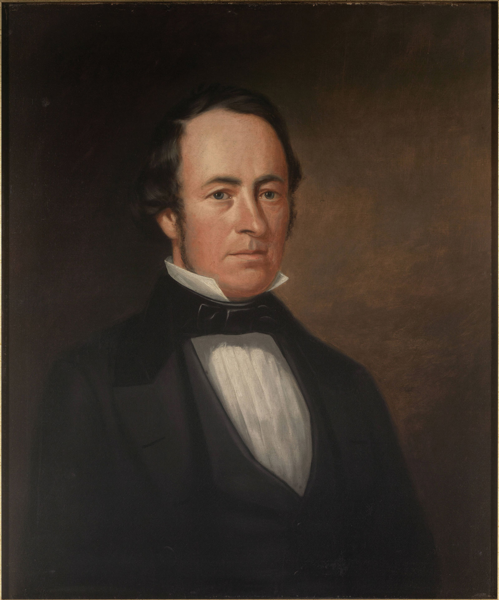 Portrait of James Leachman Stephens by George Caleb Bingham.