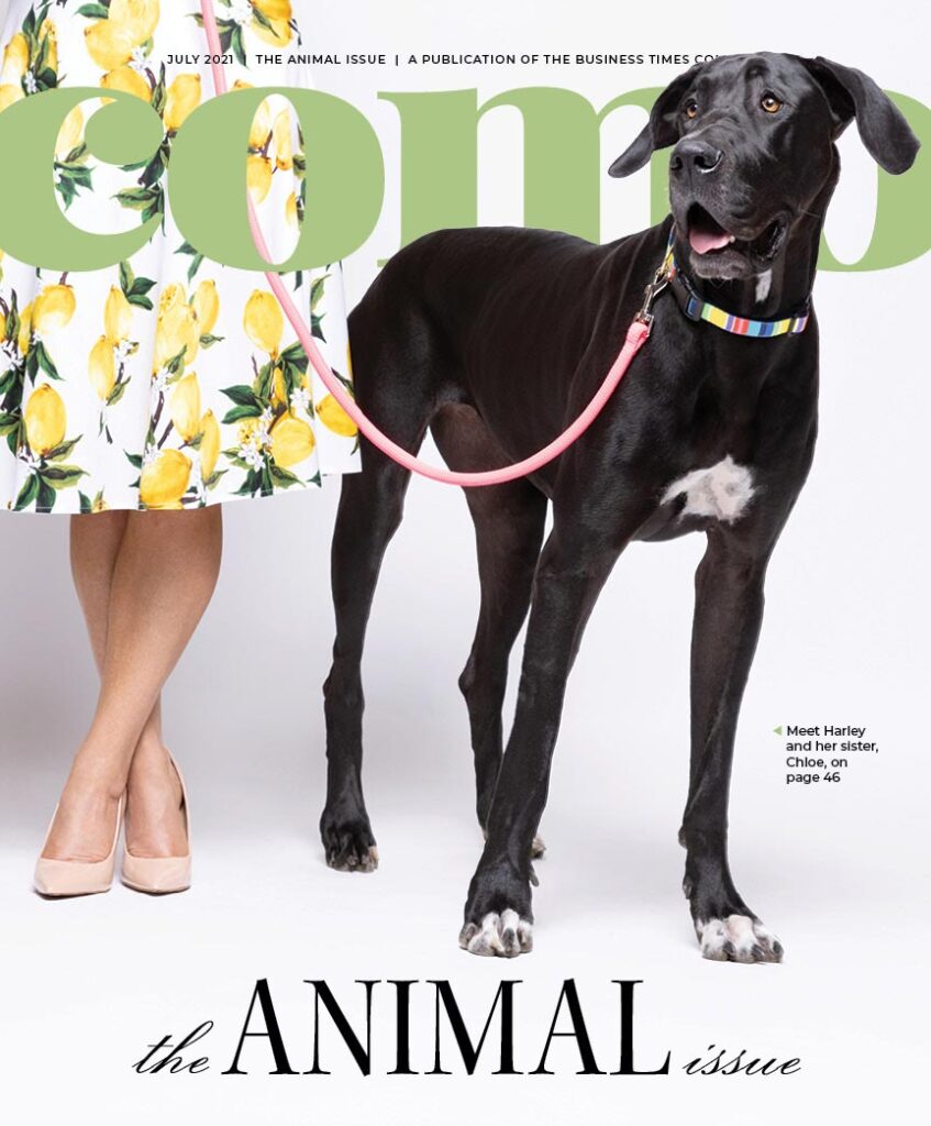 July 2021 Cover - COMO Magazine - The Animal Issue