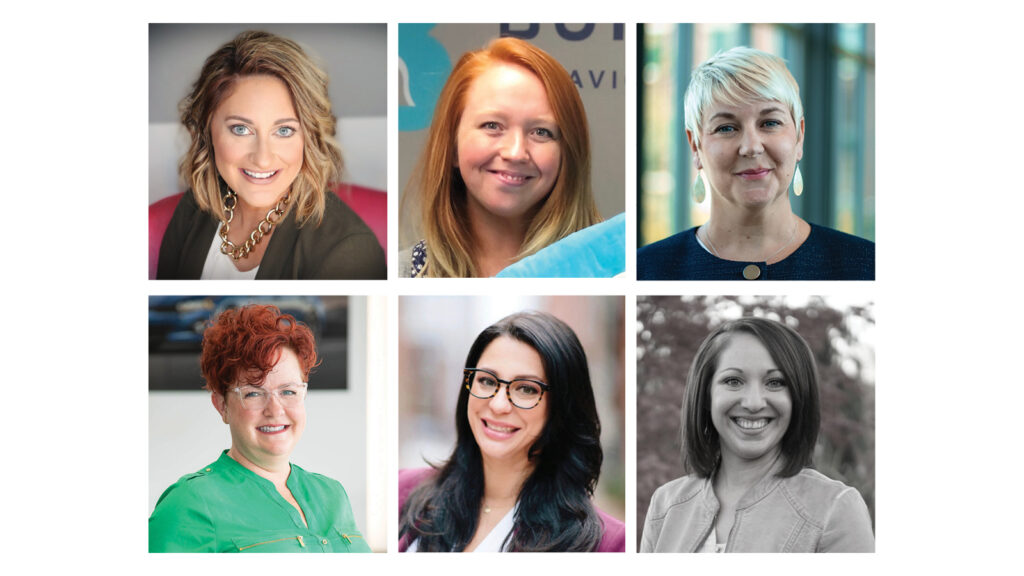 Images of September: Movers and Shakers: Megan Steen; Kristyn Lyon; Dixie Williams; Susan Freck; Elizabeth Herrera Eichenberger; Wendy Moore