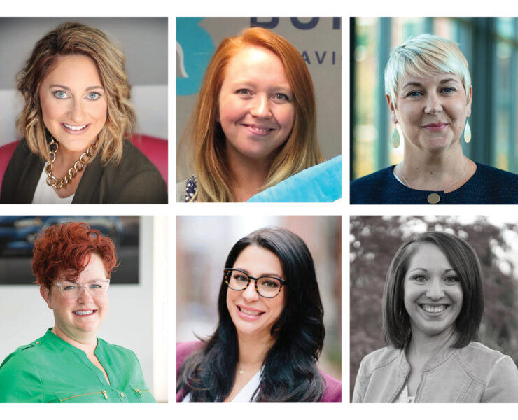 Images of September: Movers and Shakers: Megan Steen; Kristyn Lyon; Dixie Williams; Susan Freck; Elizabeth Herrera Eichenberger; Wendy Moore