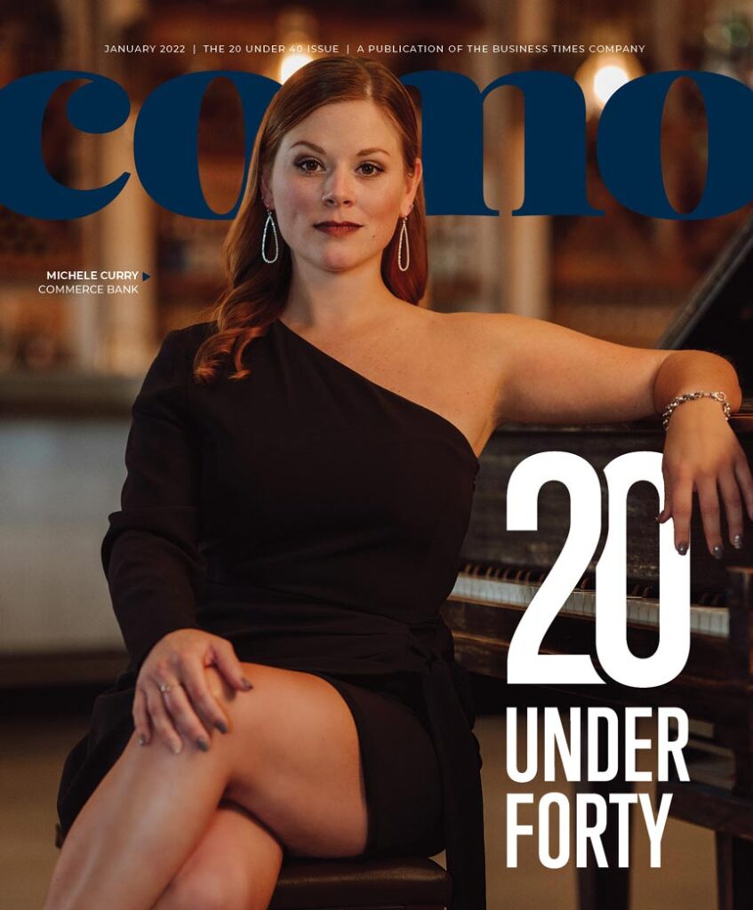 January 2022 Cover - COMO Magazine - 20 Under 40 - Michele Curry