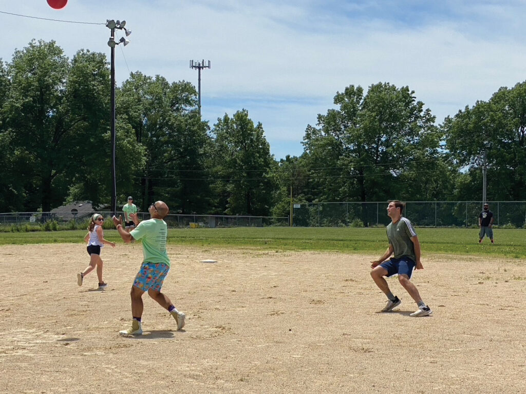 Purr-fect Day for Some Kickball