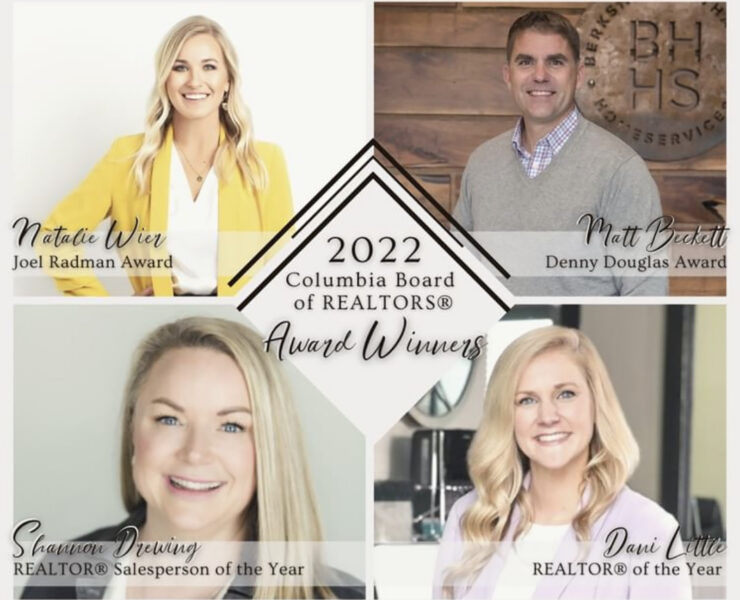 These are the Columbia Board of Realtors movers and shakers for January 2023.
