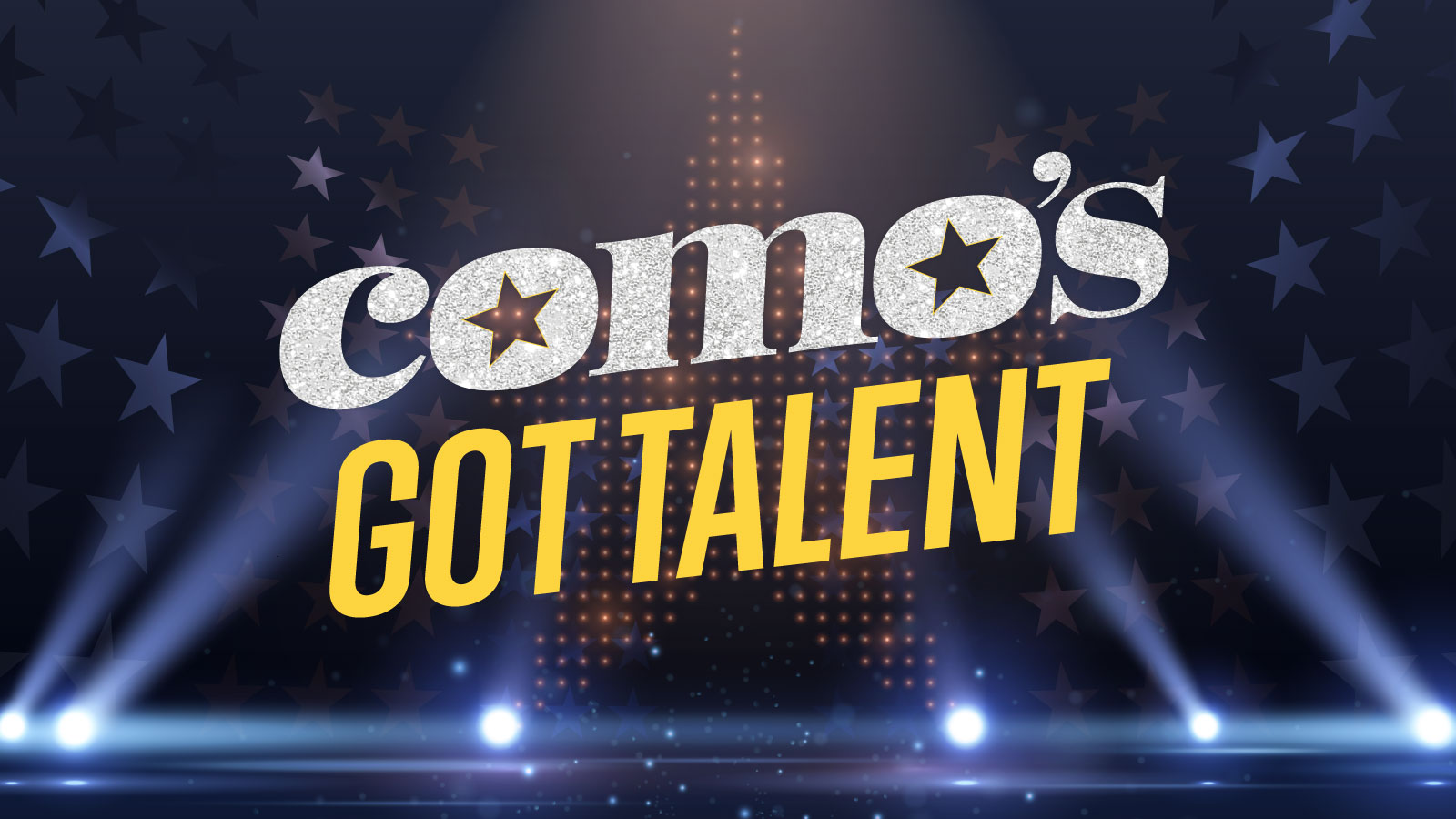 COMO's Got Talent promo graphic