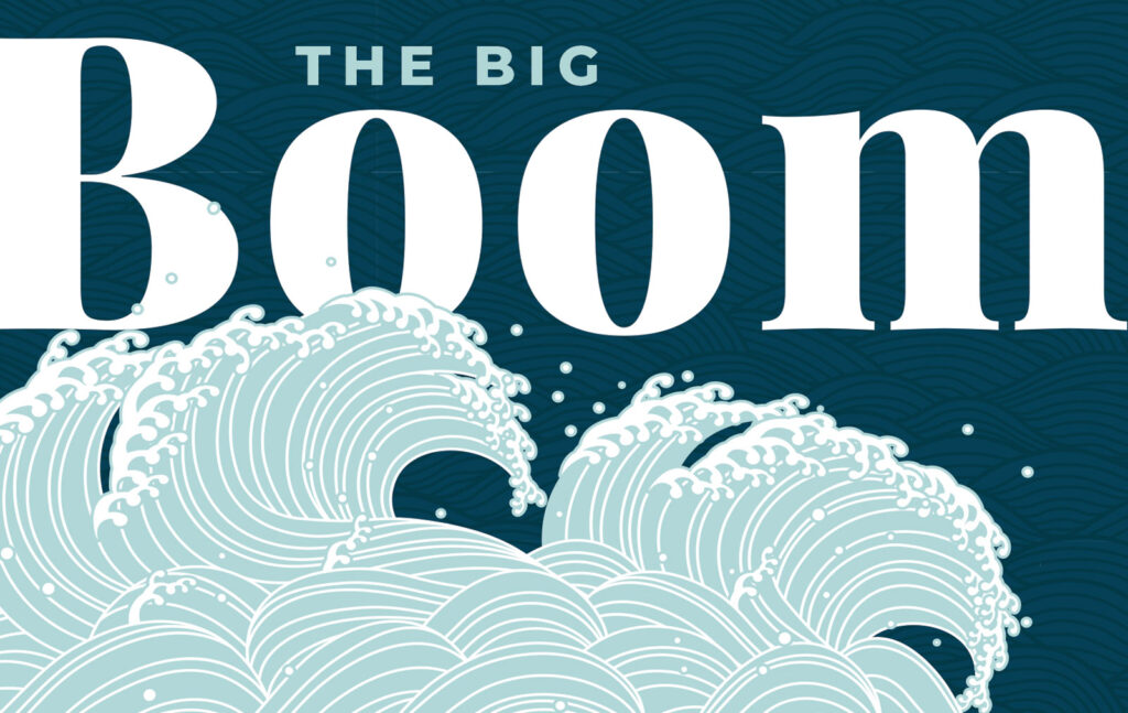 The big boom logo graphic