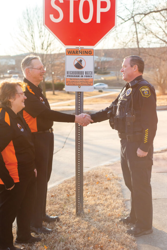 Columbia Neighborhood Watch And Officer Brad Anderson