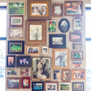 Gallery Wall At Pasta La Fata