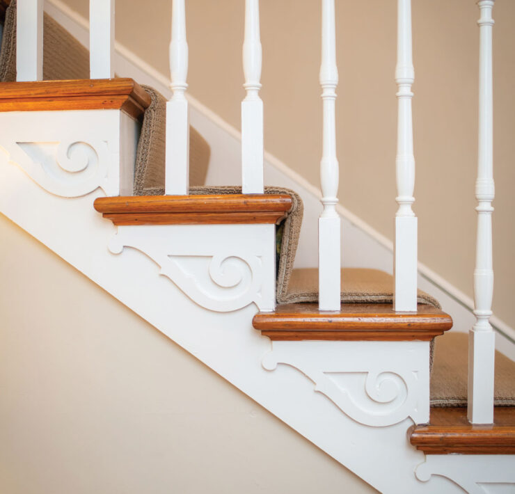Homes Staircase Woodworking Detail