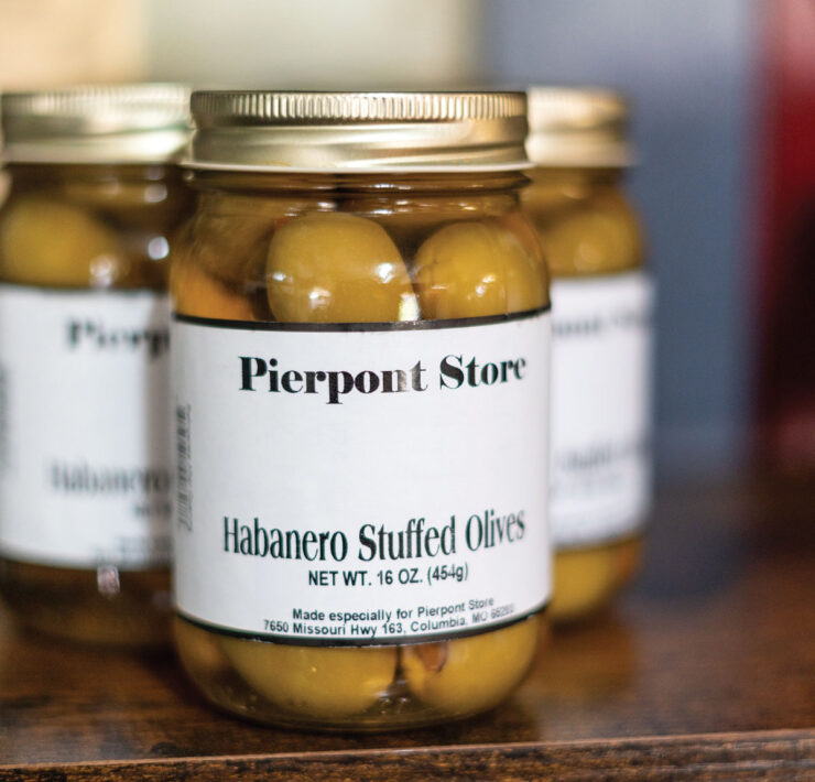 Pierpont General Store Olive Jar