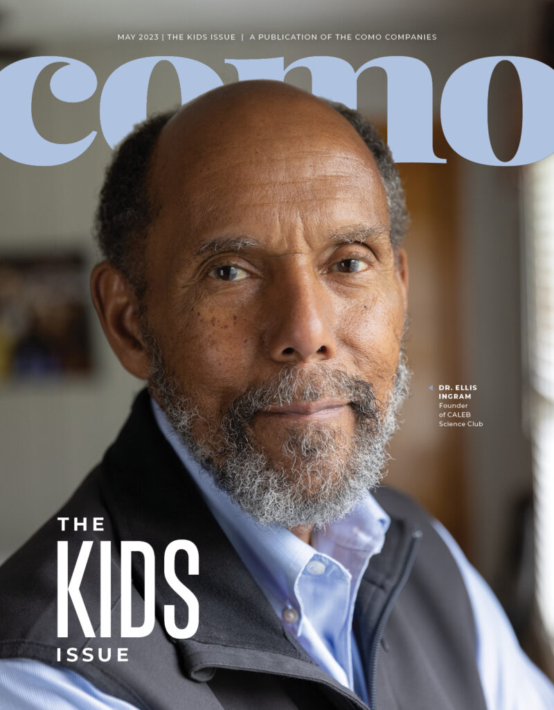 Dr. Ellis Ingram on the cover of COMO Magazine's The Kids Issue