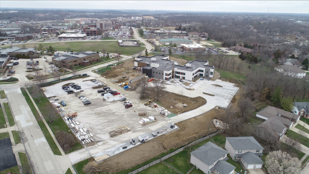 Aerial View Of Compass Health New Campus