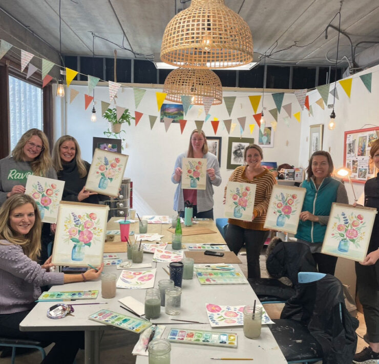 Floral Painting Class