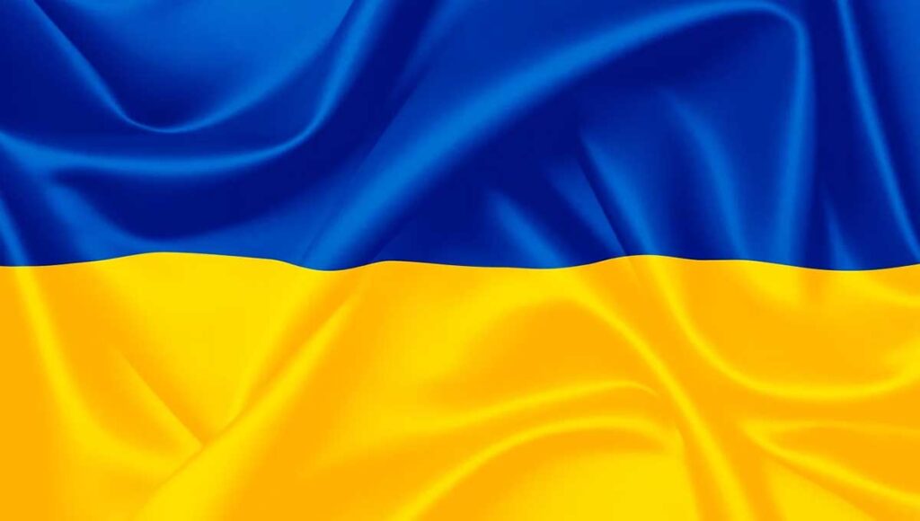 Como Web Ukrainian Flag