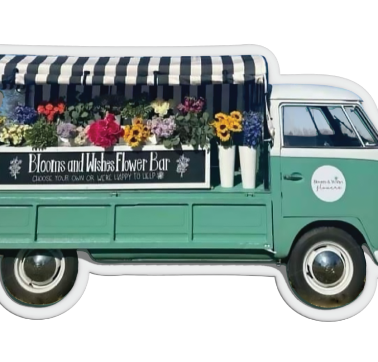 Blooms and Wishes Flower Bar: Sallie the Truck