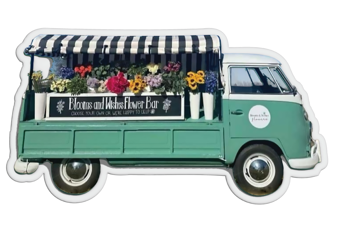 Blooms and Wishes Flower Bar: Sallie the Truck