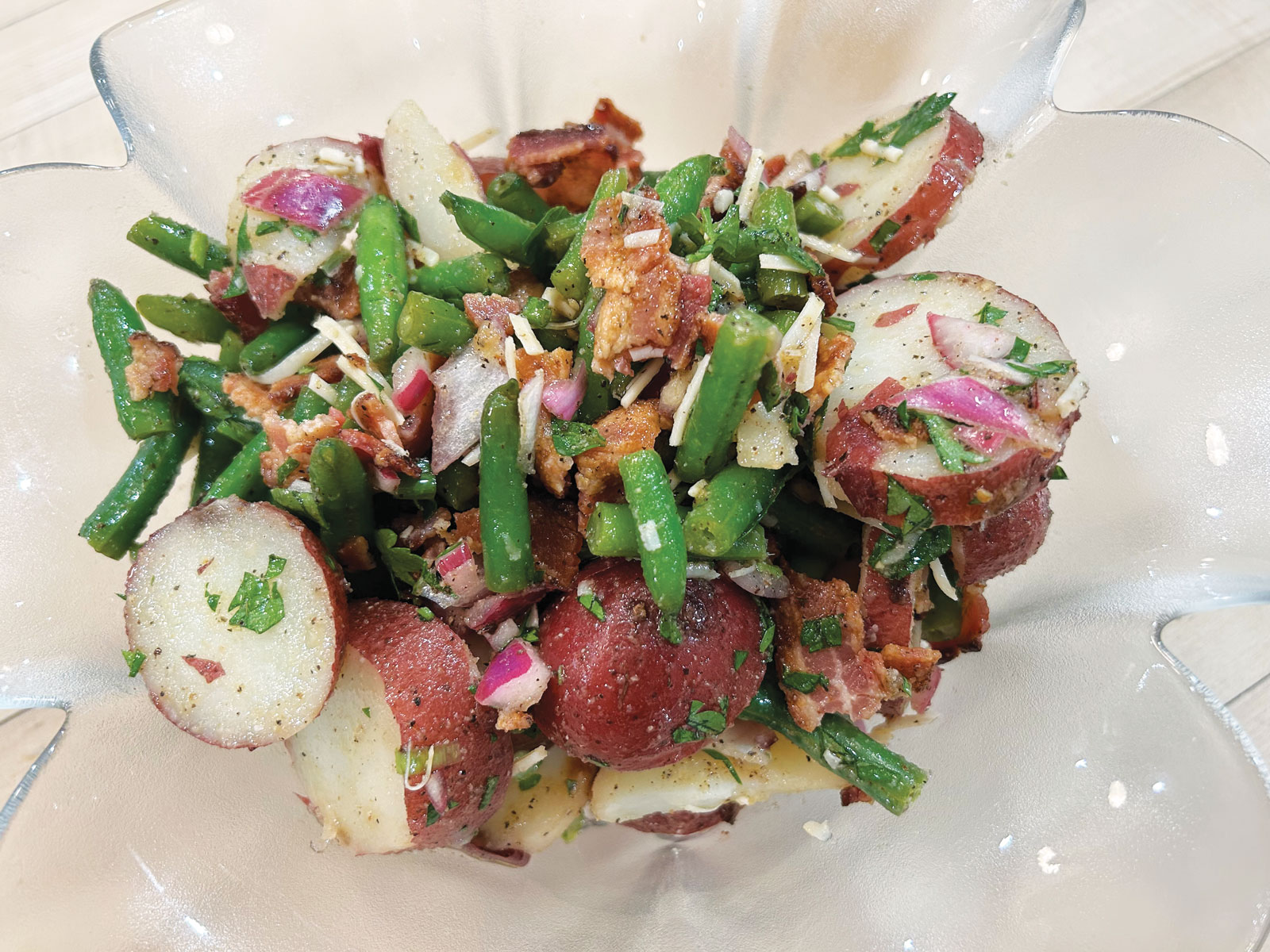 Fresh Green Bean and Potato Salad