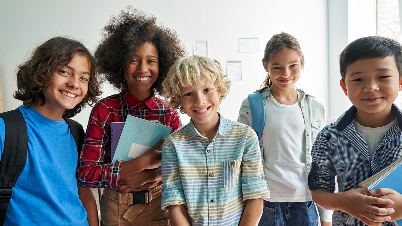 School diverse group of Kids