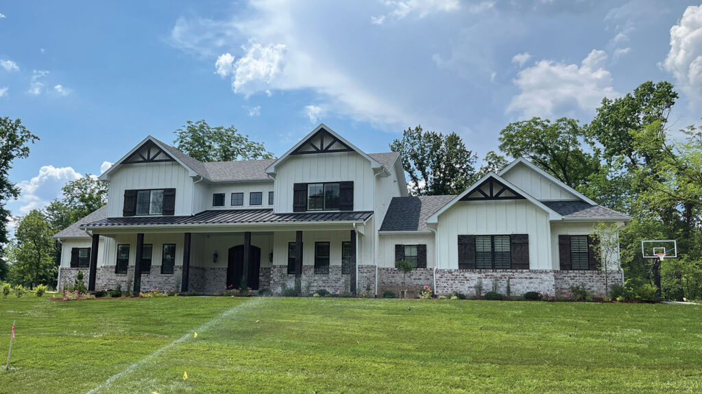 Tompkins Construction - exterior of build