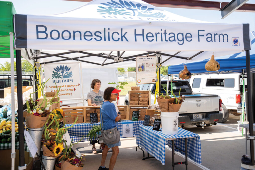 Booneslick Heritage Farm Booth