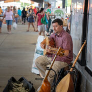 Live Music Mandolin Player Columbia Farmers Market