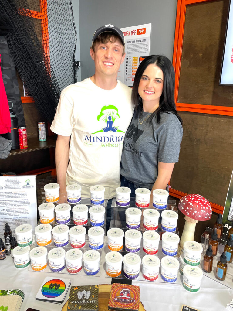 MindRight Wellness Owners: Ethan and Brittiany