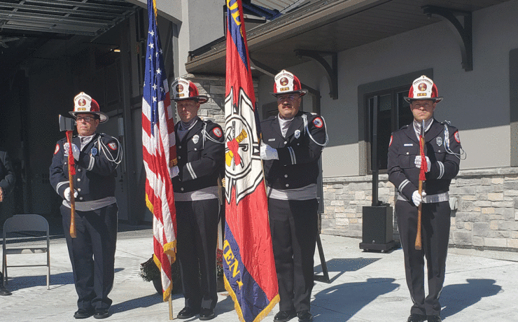 Columbia Fire Department Color Guard