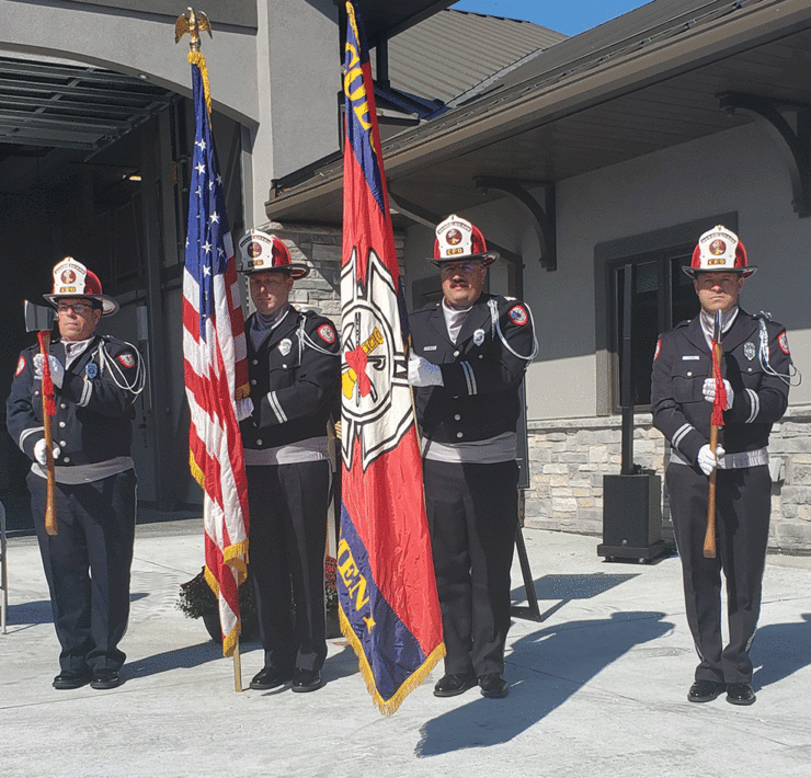 Columbia Fire Department Color Guard