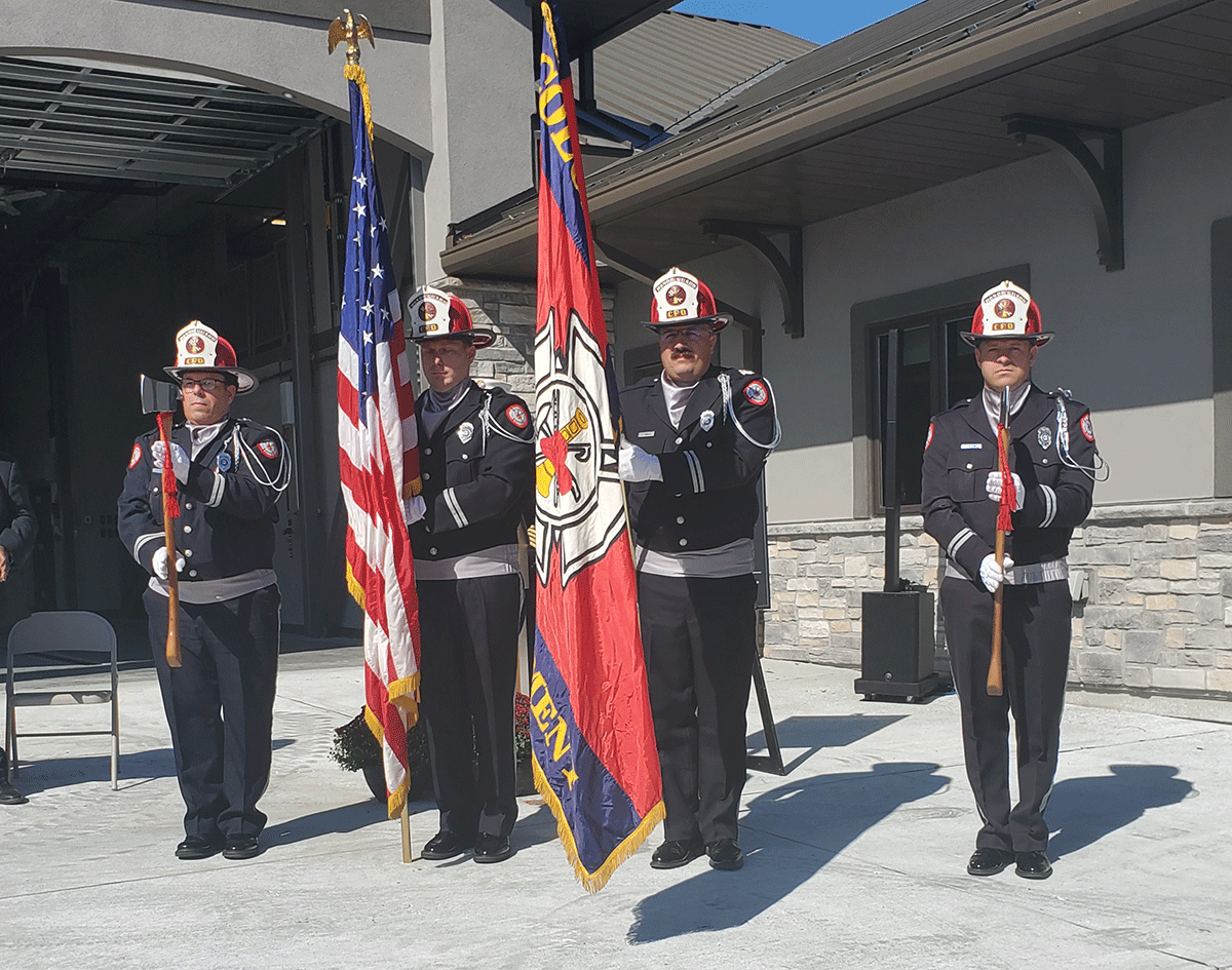 Columbia Fire Department Color Guard