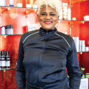 Portrait of Luxx Beauty and Barber owner Debra Harris