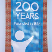 Banner Celebrating 200 Years Of First Baptist Church