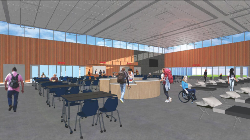Opportunity Campus rendering of interior