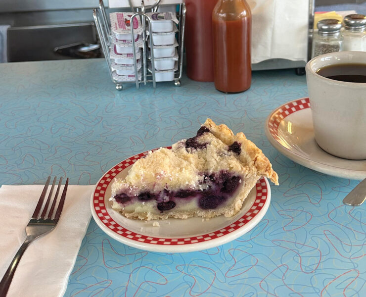 Broadway Diner: Jasper Blueberry Pie