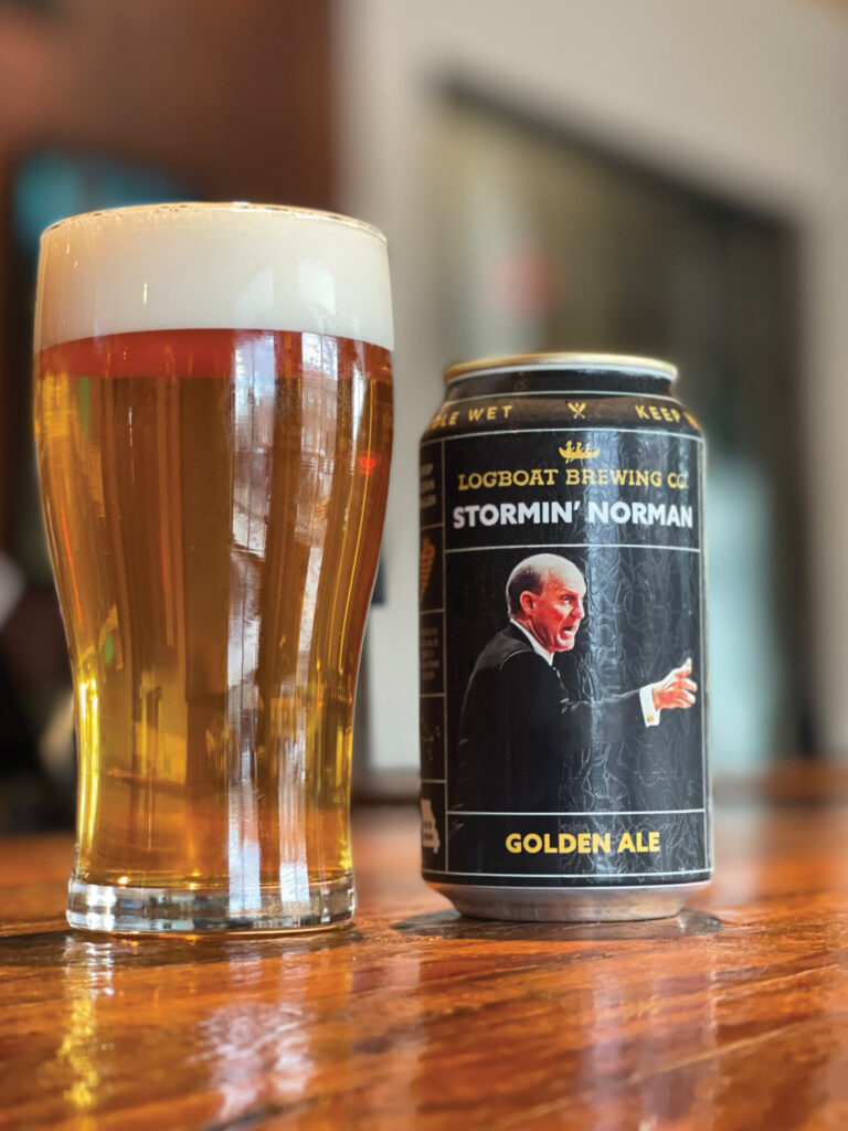 Logboat Brewing: Stormin' Norman Golden Ale